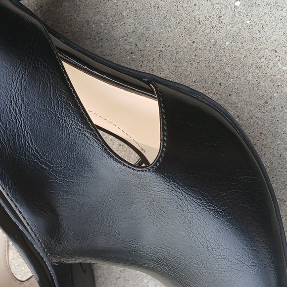 LifeStride The Caren Elegant Black Peep-Toe Heels Sz 10 - Picture 4 of 12